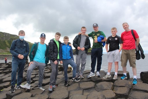 Group of young people from New Lodge