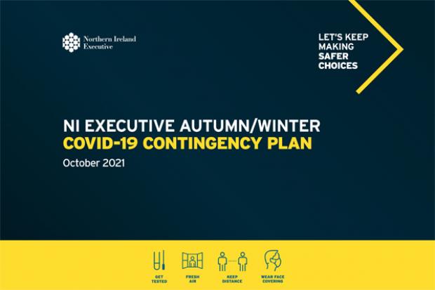NI Executive Autumn/Winter Covid-19 Contingency Plan - Front cover
