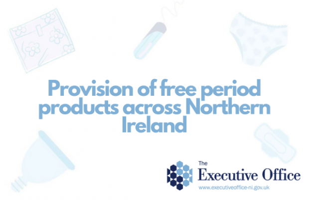 Graphic: Provision of free period products across NI
