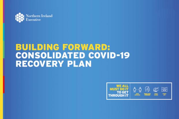 Building Forward – Consolidated Covid Recovery Plan cover