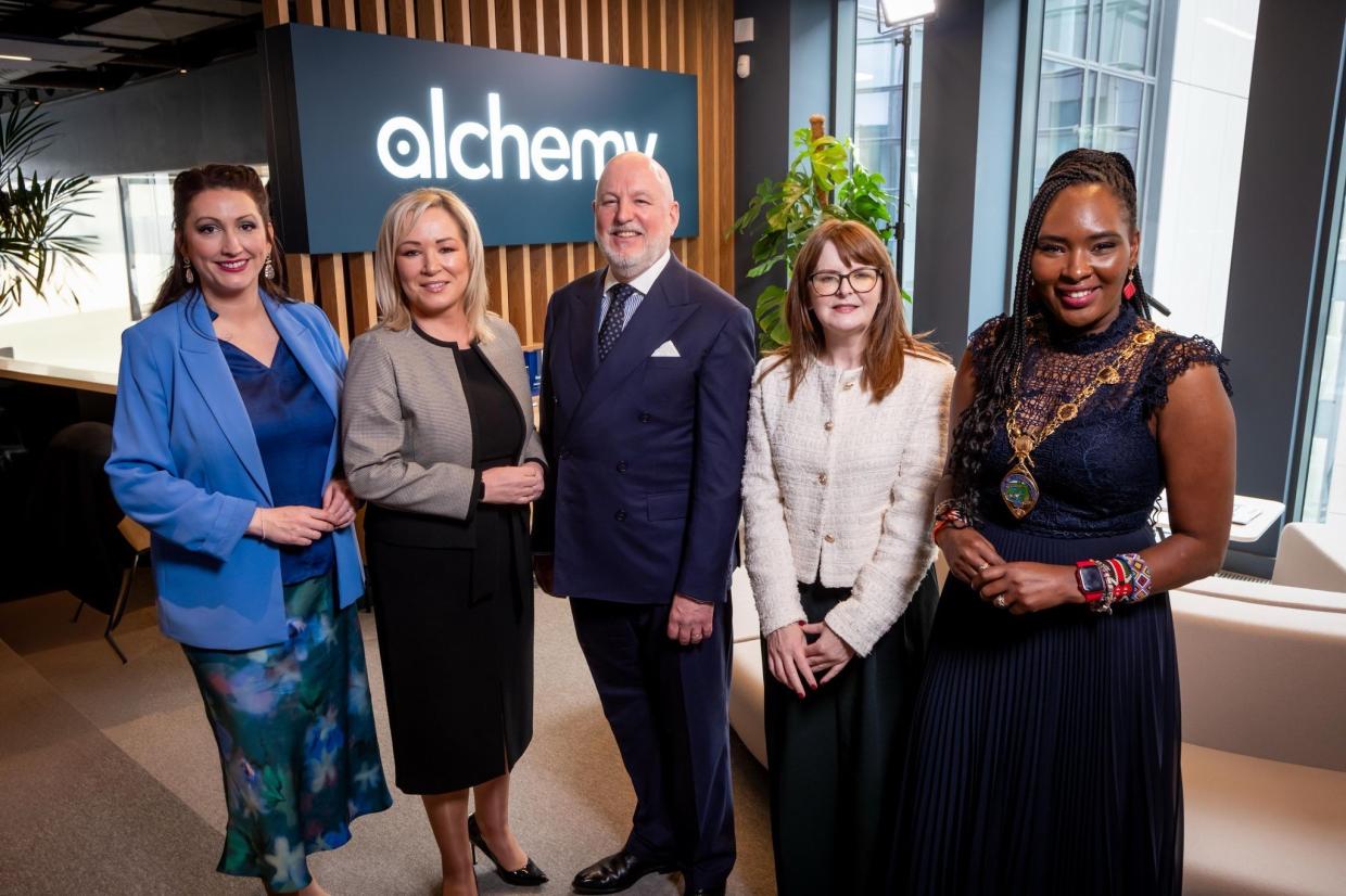 Ministers welcome Alchemy as first tenant to Ebrington Plaza | The ...