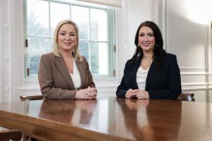 First Minister Michelle O'Neill and deputy First Minister Emma Little-Pengelly.